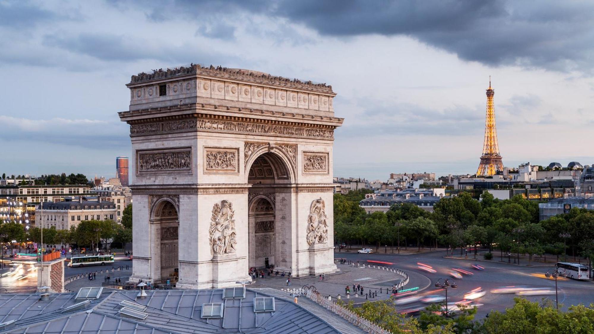 Studio Champs Elysees Tour Eiffel Paris Luaran gambar